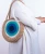 Beige Eye Shoulder Bag